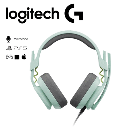 Audífono c/Micrófono Astro A10 G2, multiplataforma para PC/Mac/PS5/Xbox/Switch, Verde | 939-002083