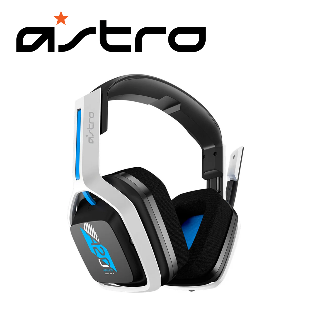 Audífono con micrófono Astro A20 Wireless PS4/5/PC/Mac, White/Blue | 939-001876 - Imagen 2