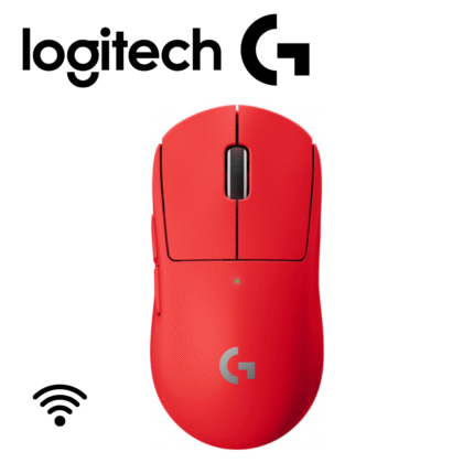 Mouse Logitech G Pro X Superlight Wireless Lightspeed Hero 25K Red | 910-006783
