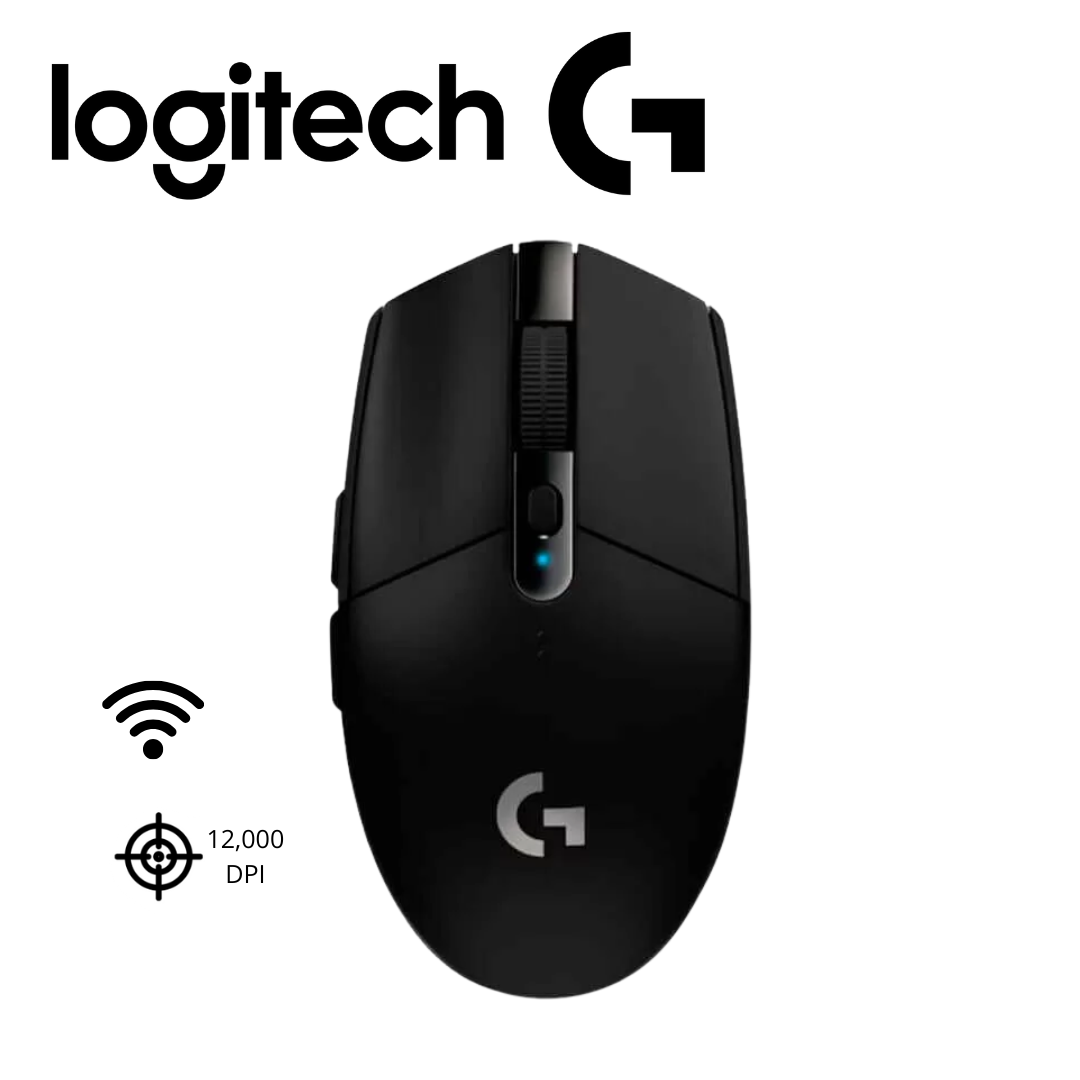 Mouse Logitech G305 Lightspeed Wireless 12000 DPI, Negro | 910-005281
