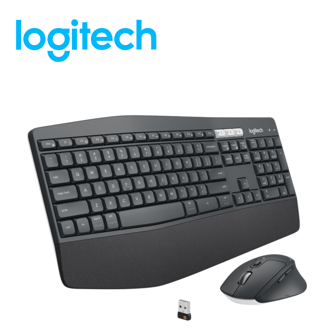 Teclado Logitech + Mouse MK850 Wireless USB Black | 920-008659 - Imagen 2