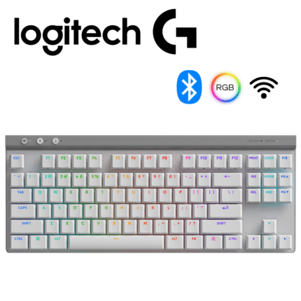 Teclado Logitech G515 TKL Lightspeed/BT Lightsync RGB White | 920-012535