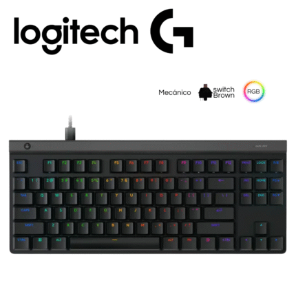 Teclado Logitech G515 TKL Wired Lightsync RGB / Keycontrol Black | 920-012868
