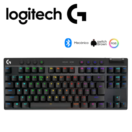 Teclado Logitech Pro X TKL Lightspeed USB Black | 920-012127