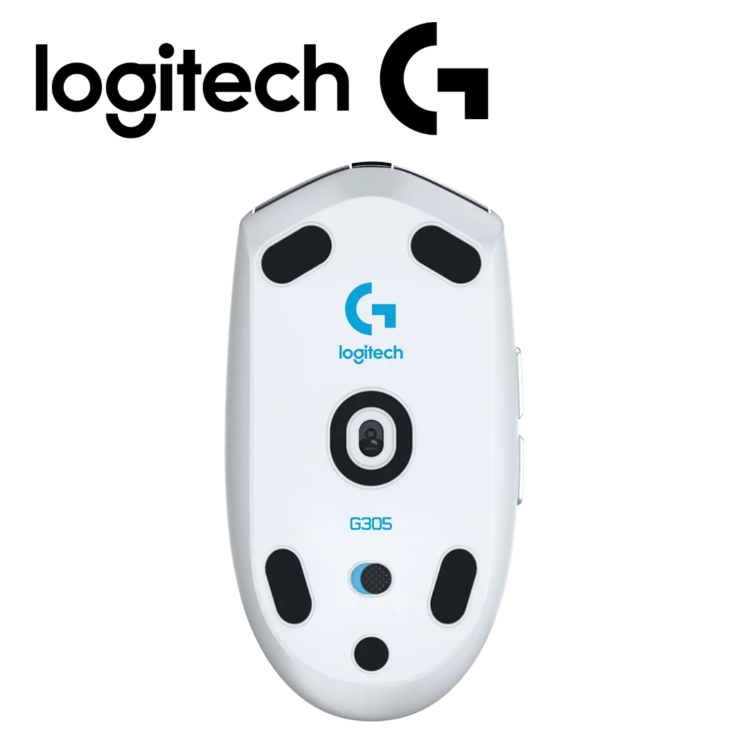 Mouse Logitech G305 Lightspeed Wireless 12000 DPI, Blanco | 910-005289 - Imagen 2