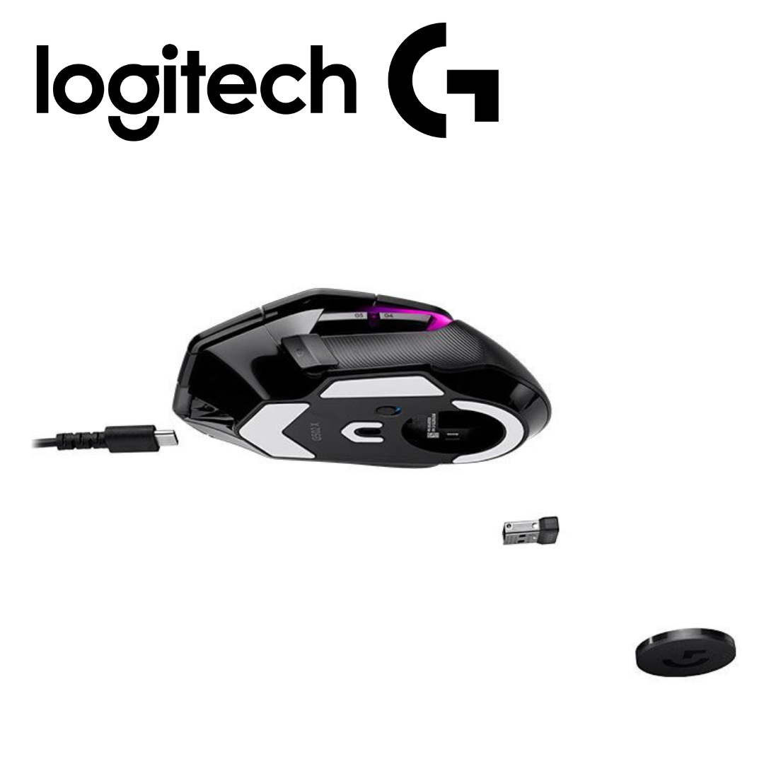 Mouse Logitech G502 X Plus Lightspeed Wireless 25K DPI Lightsync RGB Black | 910-006161 - Imagen 2