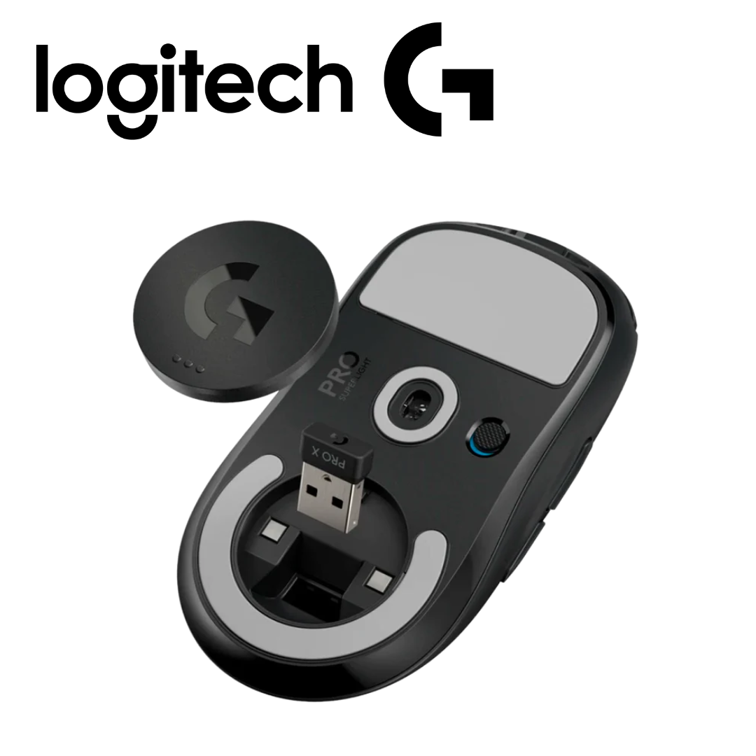 Mouse Logitech G Pro X Superlight Wireless Lightspeed Hero 25K Black | 910-005878 - Imagen 2