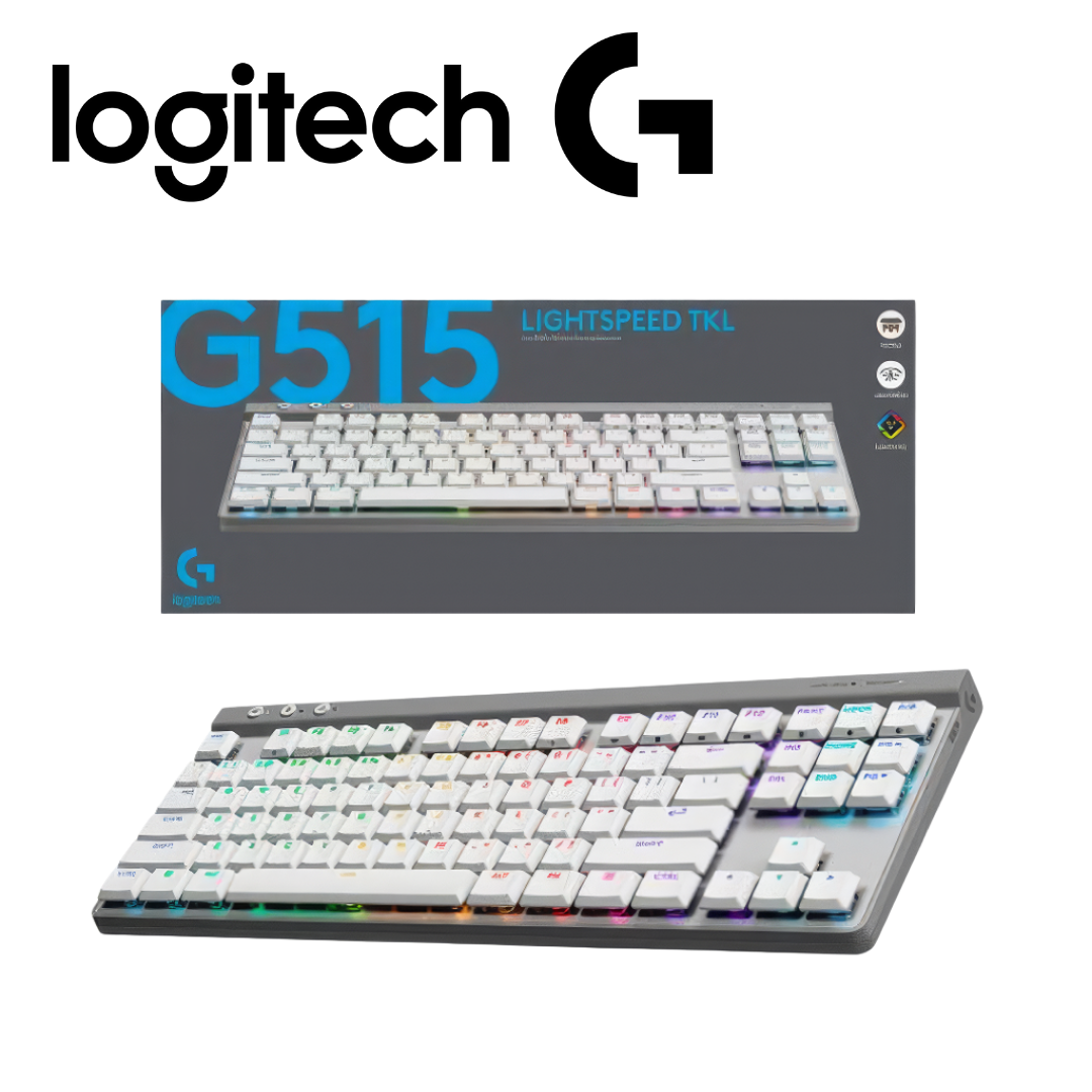 Teclado Logitech G515 TKL Lightspeed/BT Lightsync RGB White | 920-012535 - Imagen 2