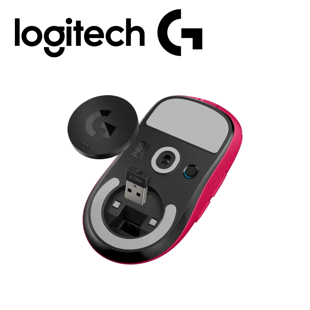 Mouse Logitech G Pro X Superlight Wireless Lightspeed Hero 25K Magenta | 910-005954 - Imagen 2