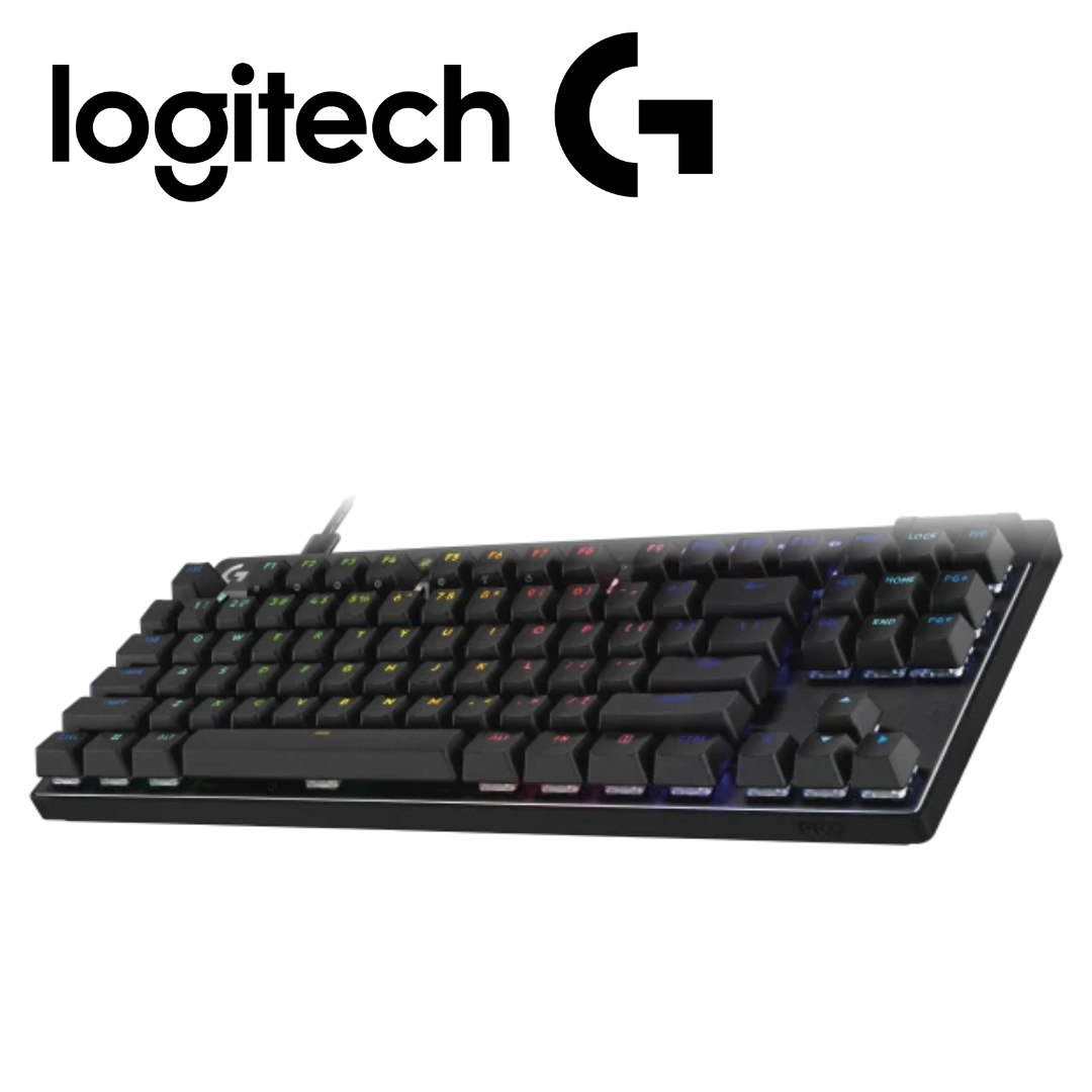Teclado Logitech Pro X TKL Rapid Análogo / Wired USB-C / Lightsync RGB / Keycontrol Black | 920-013131 - Imagen 2