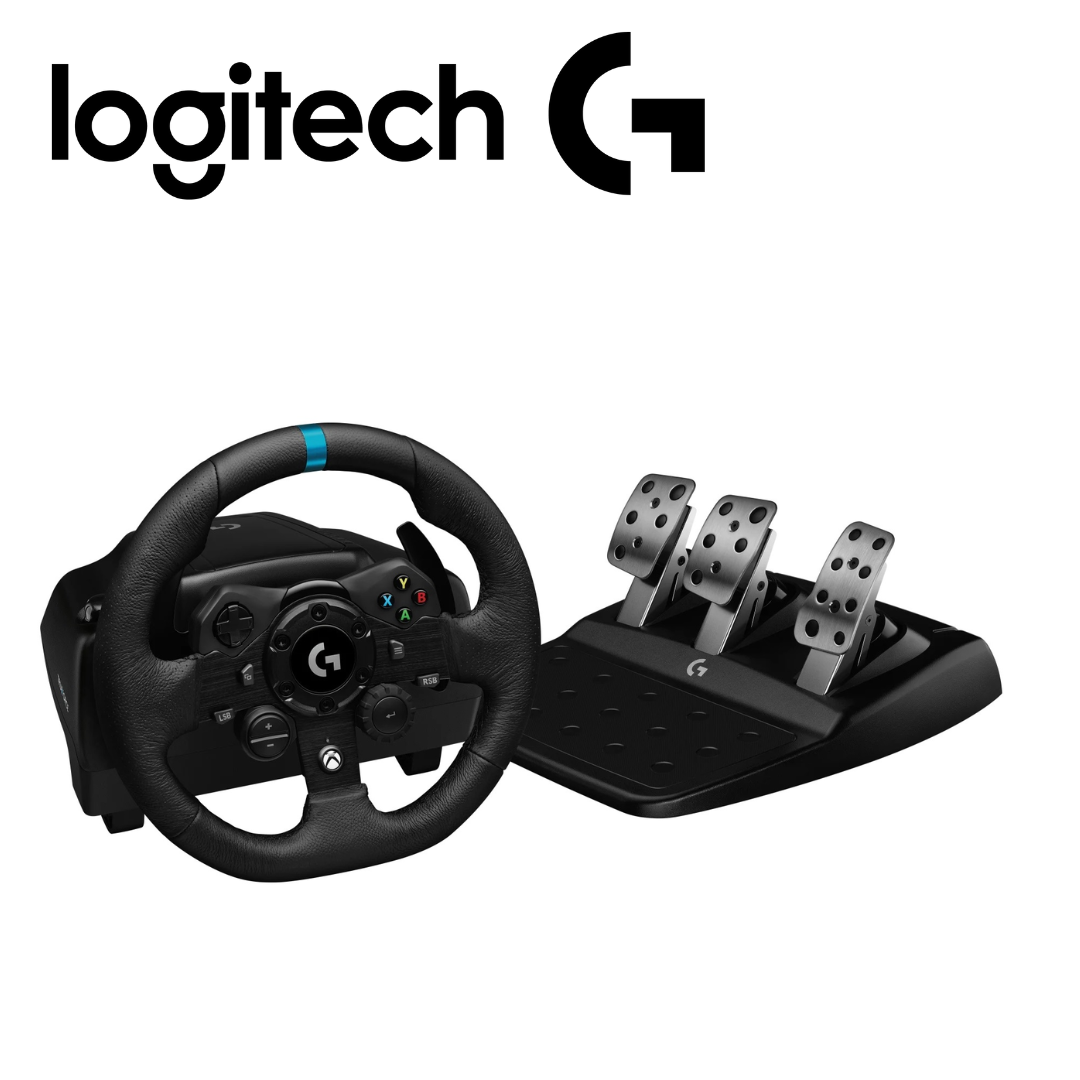 Timón c/Pedal Logitech G923 Racing Wheel para PC/XB USB Trueforce Black | 941-000156 - Imagen 3