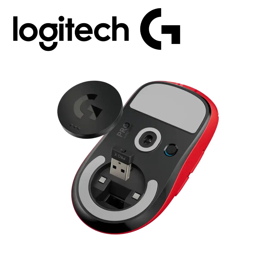 Mouse Logitech G Pro X Superlight Wireless Lightspeed Hero 25K Red | 910-006783 - Imagen 2