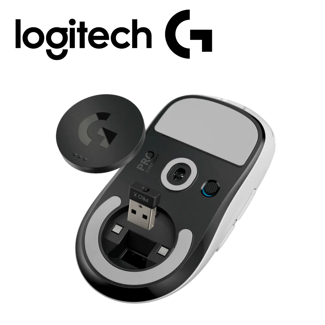 Mouse Logitech G Pro X Superlight Wireless Lightspeed Hero 25K White | 910-005940 - Imagen 2