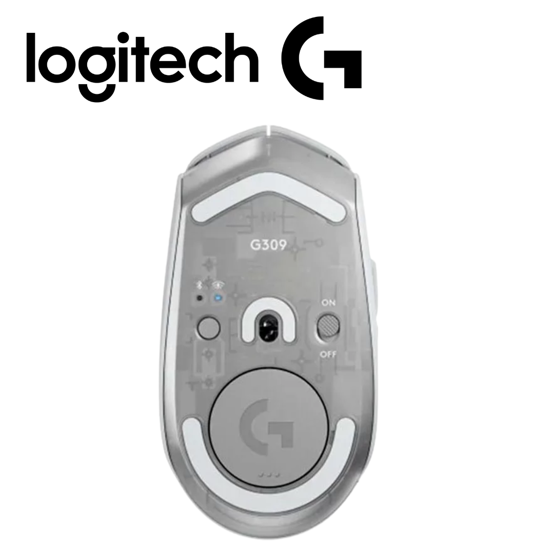 Mouse Logitech G309 Lightspeed Wireless/BT 25K DPI Lightforce White | 910-007205 - Imagen 3