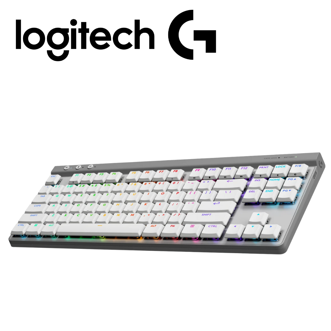Teclado Logitech G515 TKL Lightspeed/BT Lightsync RGB White | 920-012535 - Imagen 3
