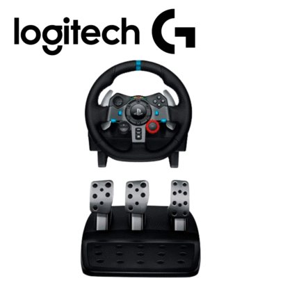 Timón c/Pedal Logitech G29 Racing Wheel PS4/PS3/PC USB Black | 941-000111
