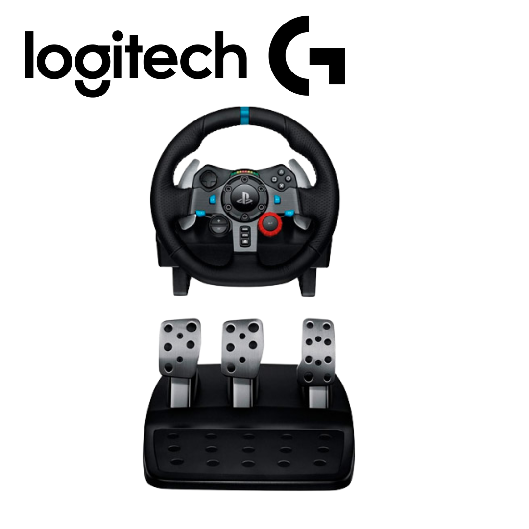 Timón c/Pedal Logitech G29 Racing Wheel PS4/PS3/PC USB Black | 941-000111