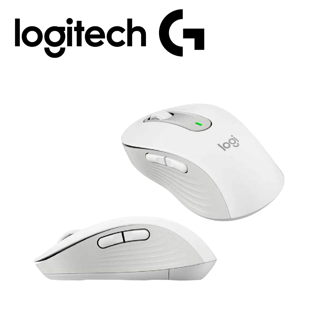 Mouse Logitech Signature M650 Silent Large Wireless/Bluetooth White | 910-006233 - Imagen 3