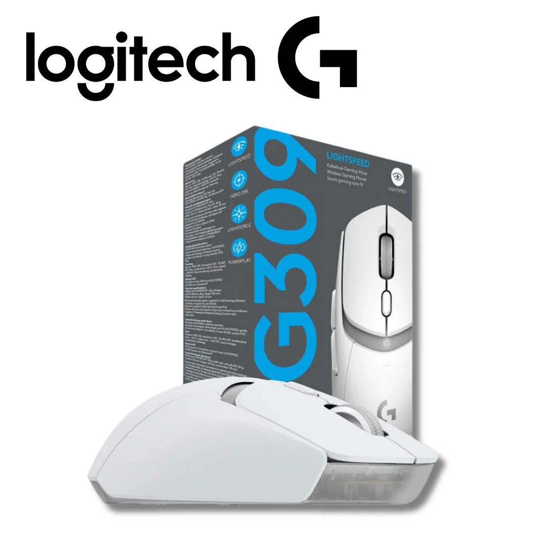 Mouse Logitech G309 Lightspeed Wireless/BT 25K DPI Lightforce White | 910-007205 - Imagen 5