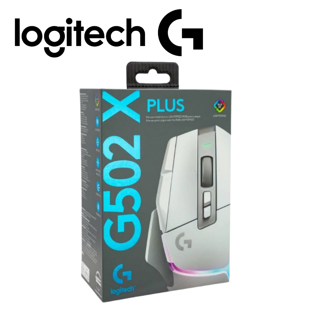 Mouse Logitech G502 X Plus Lightspeed 25K DPI Lightforce/Lightsync RGB White | 910-006170 - Imagen 4
