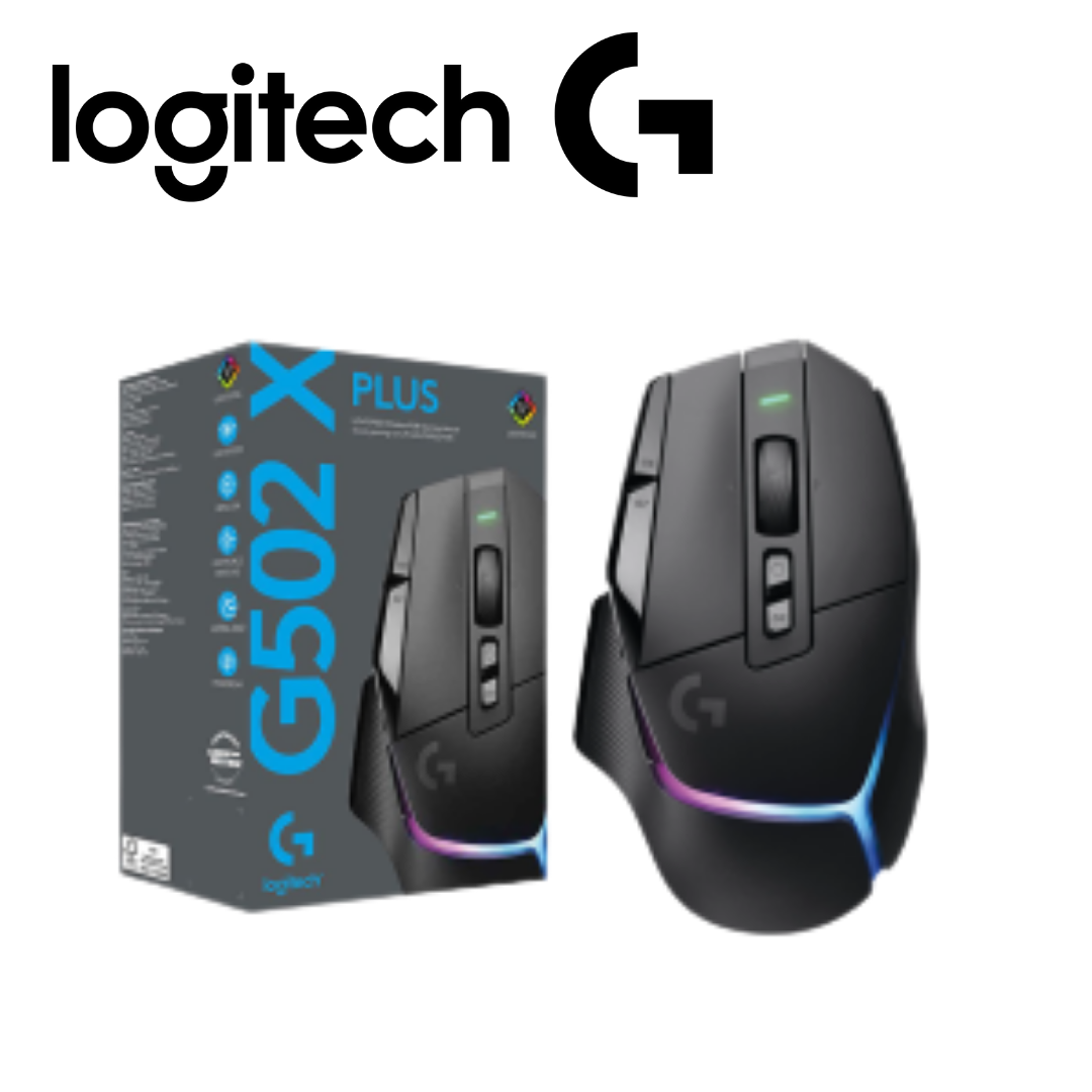 Mouse Logitech G502 X Plus Lightspeed Wireless 25K DPI Lightsync RGB Black | 910-006161 - Imagen 4