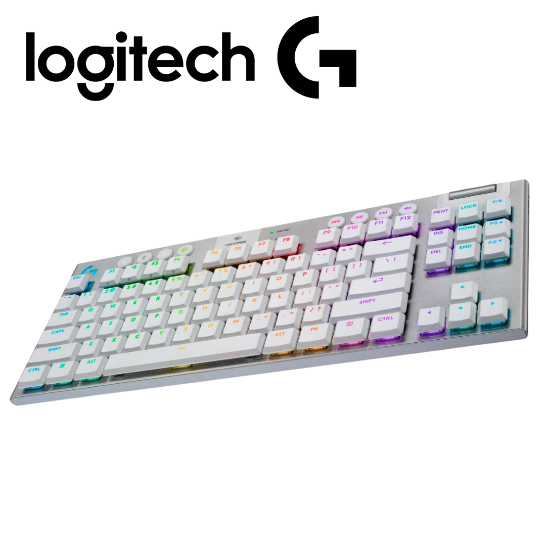 Teclado Logitech G515 TKL Lightspeed/BT Lightsync RGB White | 920-012535 - Imagen 4