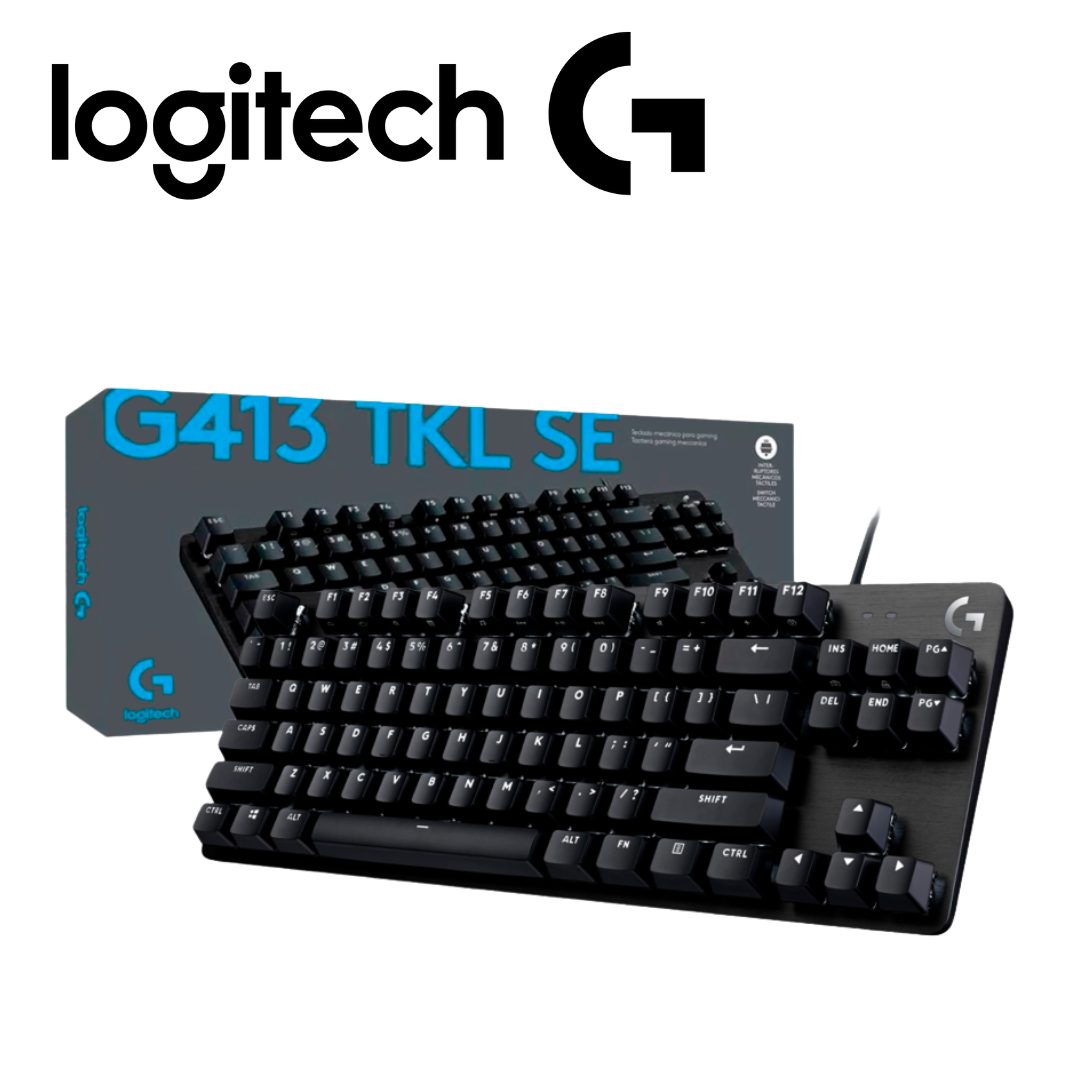 Teclado Logitech Mecánico G413 TKL SE, retroiluminación blanca | 920-010442 - Imagen 4