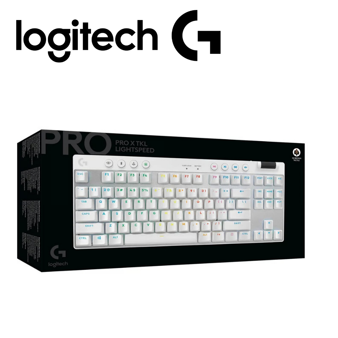 Teclado Logitech Pro X TKL Lightspeed USB White | 920-012143 - Imagen 4
