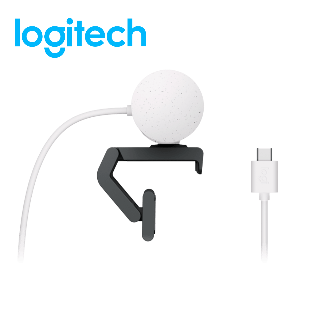 Cámara Logitech Brio 500 FHD 1080p, USB-C, White | 960-001426 - Imagen 2