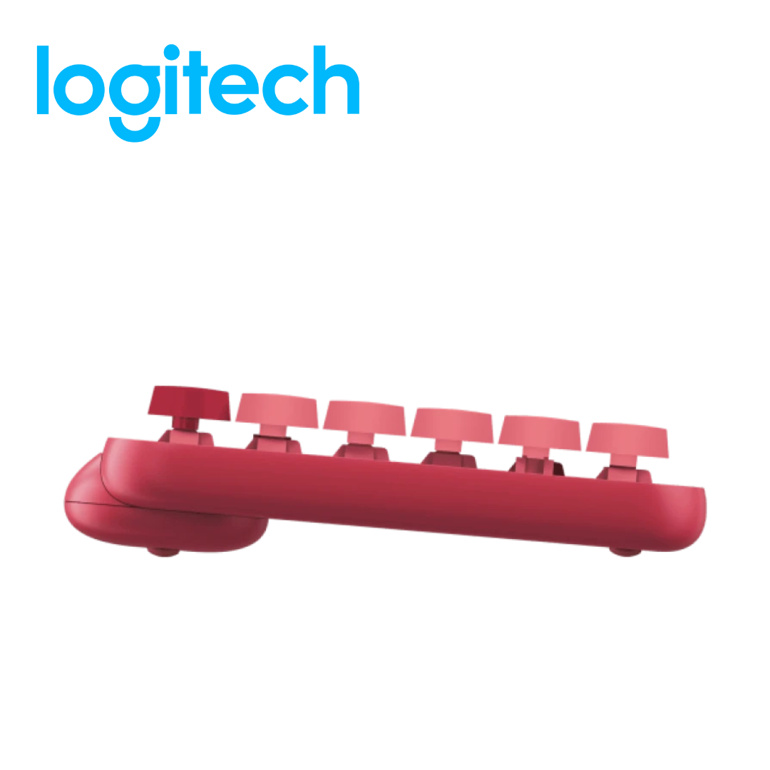 Teclado Logitech Pop Keys Multi-Device Wireless/BT Coral Rose | 920-010715 - Imagen 2