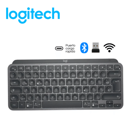 Teclado Logitech MX Keys Mini Multi-Device BT Iluminado Graphite SP | 920-010476