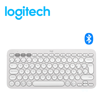Teclado Logitech Pebble 2 K380S Bluetooth/Wireless SP White | 920-011784