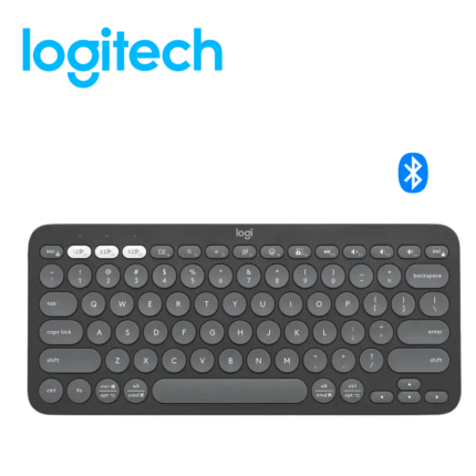 Teclado Logitech Pebble Keys 2 K380S Bluetooth/Wireless SP Graphite | 920-011783