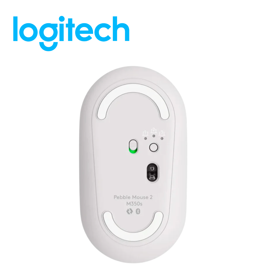 Mouse Logitech Pebble 2 M350S Bluetooth/Wireless White | 910-007047 - Imagen 3