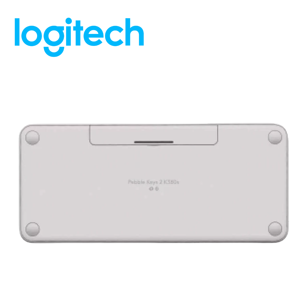 Teclado Logitech Pebble 2 K380S Bluetooth/Wireless SP White | 920-011784 - Imagen 3