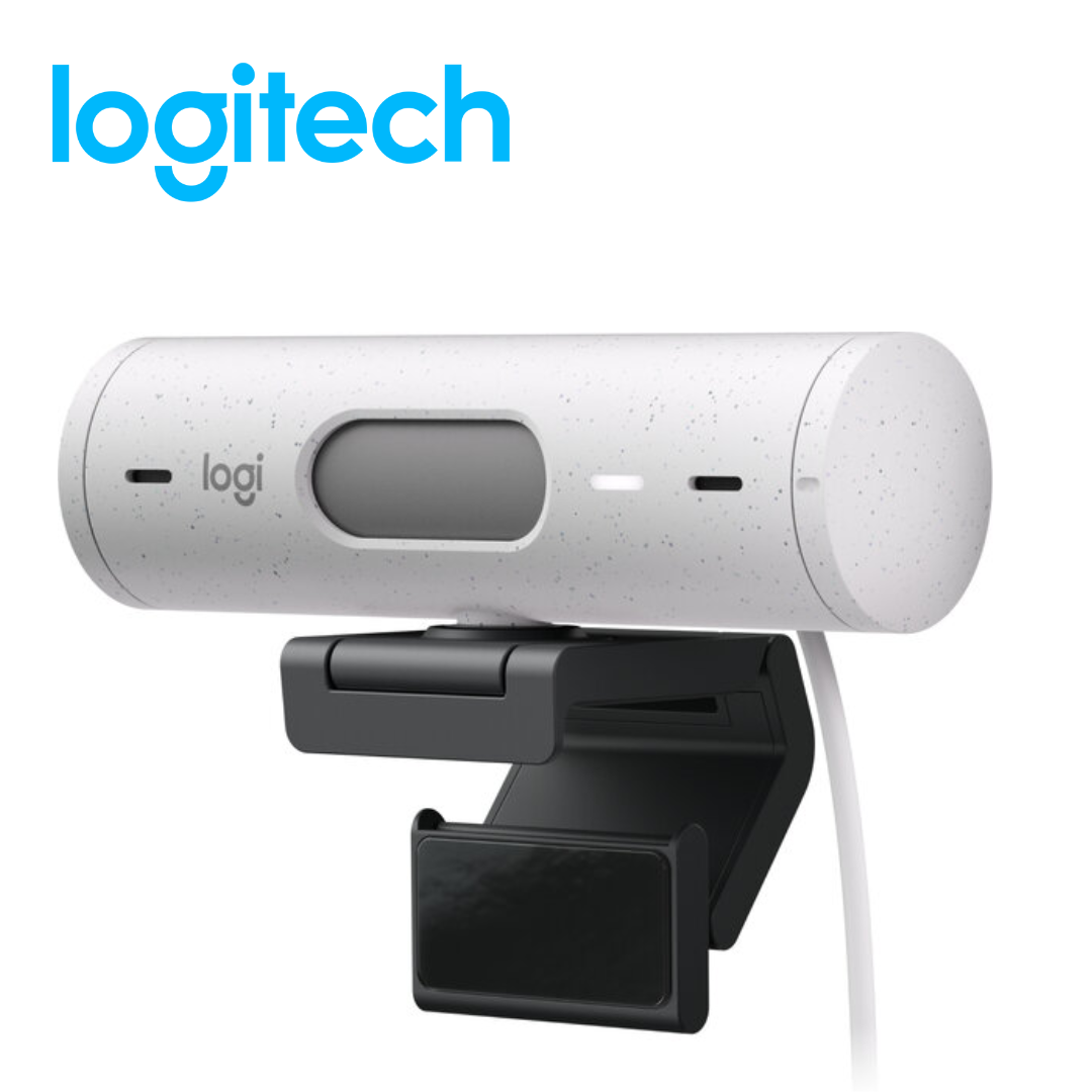 Cámara Logitech Brio 500 FHD 1080p, USB-C, White | 960-001426 - Imagen 3