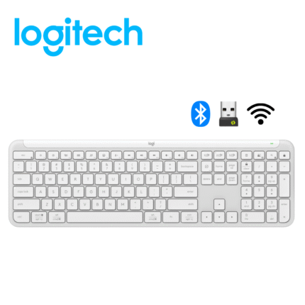 Teclado Logitech Slim Silent K950 Wireless Bolt/Bluetooth SP White | 920-012593