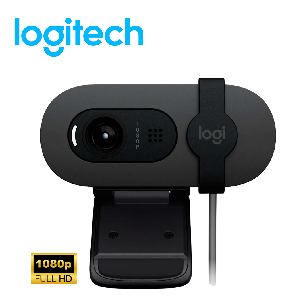 Cámara Logitech Brio 100 FHD 1080p USB-A Graphite | 960-001586