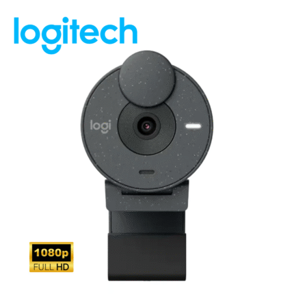 Cámara Logitech Brio 300 FHD 1080p, USB-C, Black | 960-001413