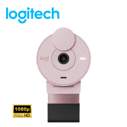 Cámara Logitech Brio 300 FHD 1080p, USB-C, Rose | 960-001446