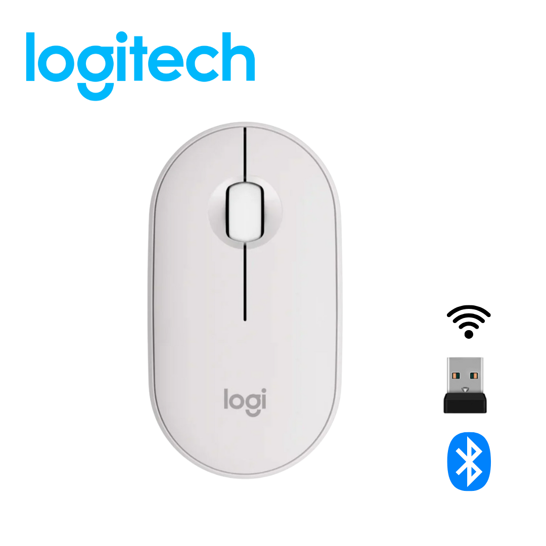 Mouse Logitech Pebble 2 M350S Bluetooth/Wireless White | 910-007047