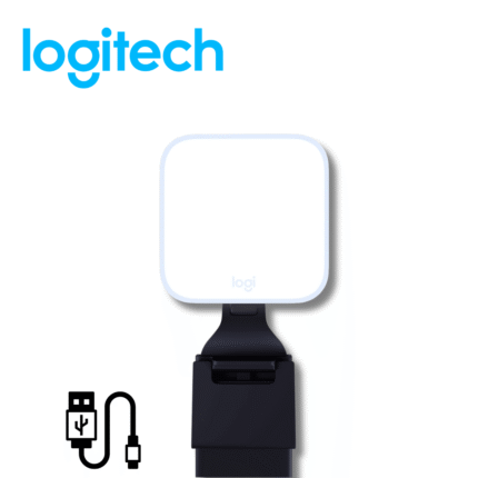 Luz premium p/streaming Logitech Litra Glow USB-A Black | 946-000031