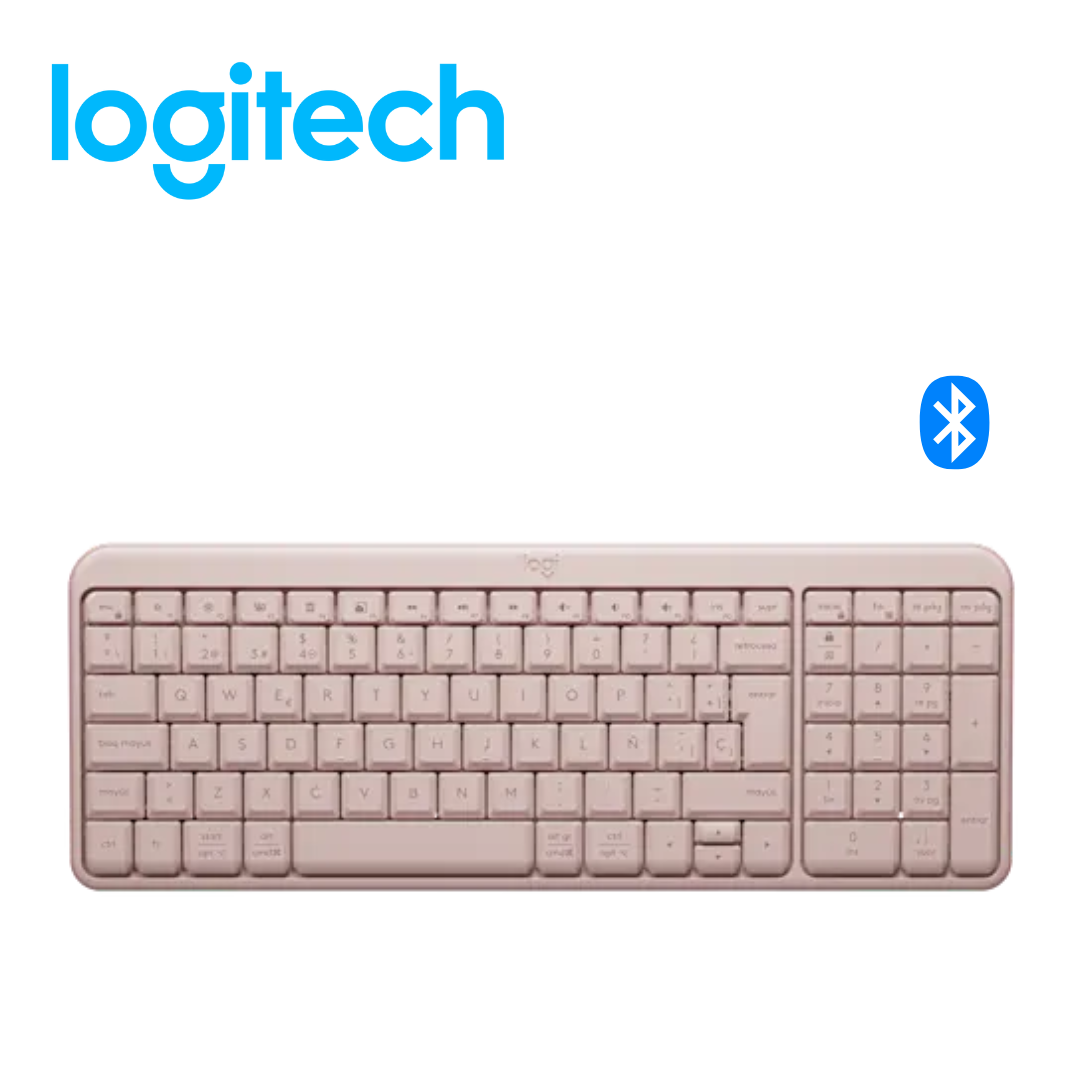 Teclado Logitech K250 Bluetooth Rose SP | 920-013447
