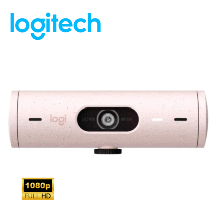 Logitech cámara (Brio 500) FHD 1080p USB-C rose | 960-001418