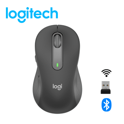 Mouse Logitech Signature M650 Silent Large Wireless/Bluetooth Black | 910-006231