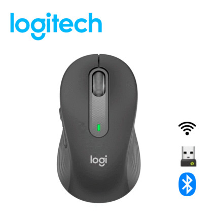 Mouse Logitech Signature M650 Silent Wireless/Bluetooth Black | 910-006250