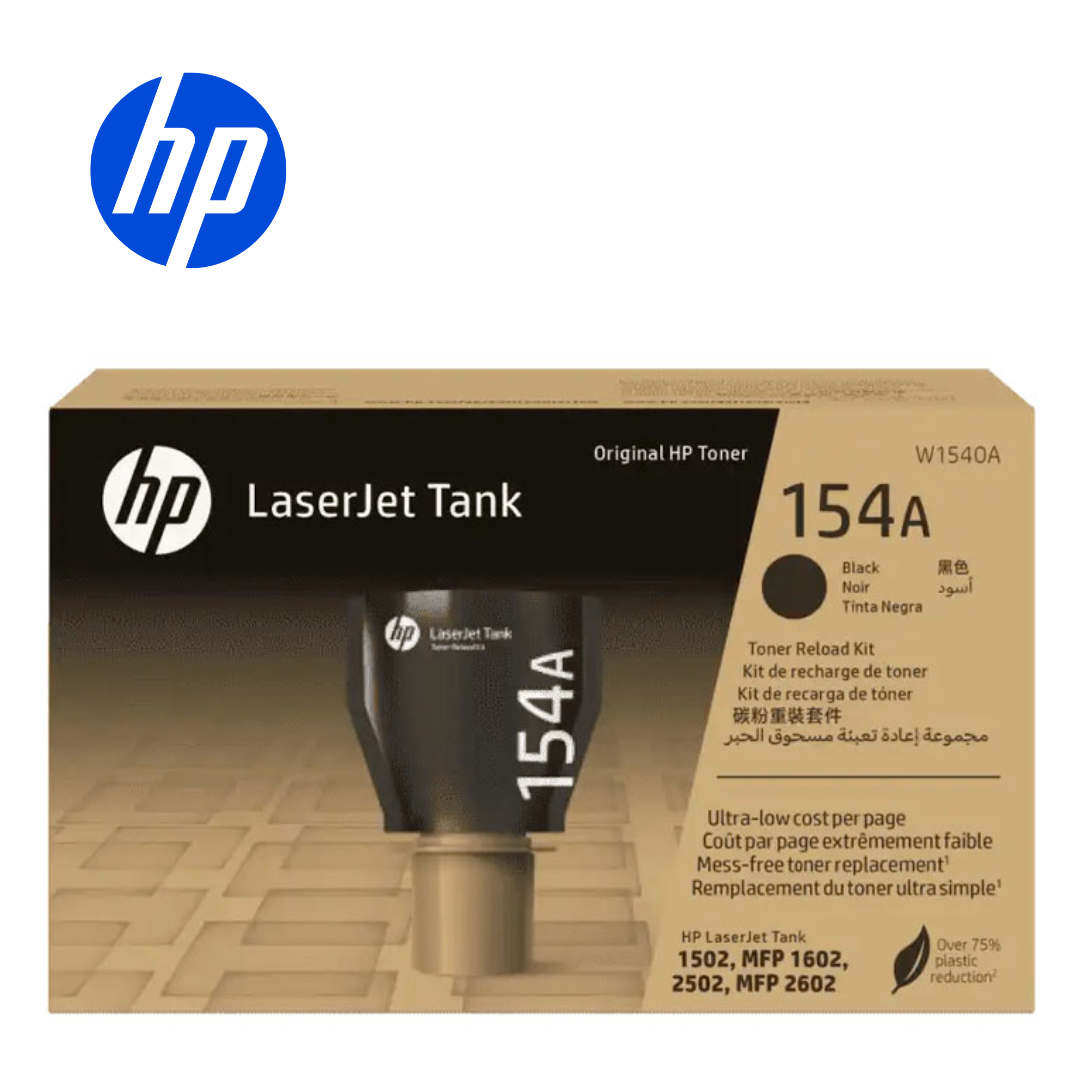 Tóner HP 154A, Negro (LaserJet 1502/2502/MFP 1602w/2602sdw), 2500 páginas | W1540A