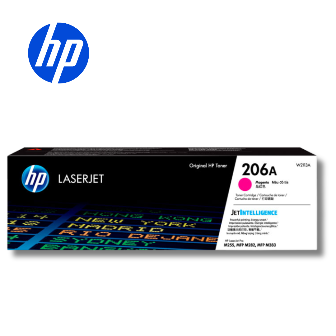 Tóner HP 206A, Magenta | W2113A