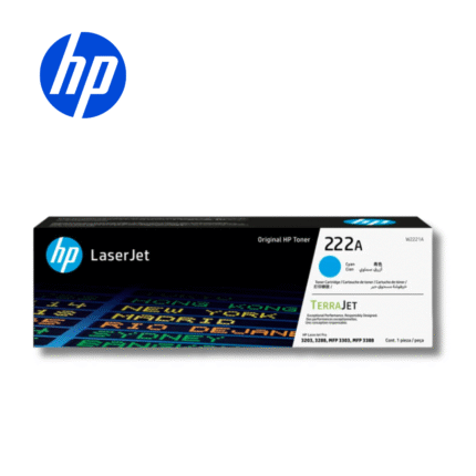 Tóner HP 222A, Cian (LaserJet 3203/3288/MFP 3303/3388), 1200 páginas | W2221A