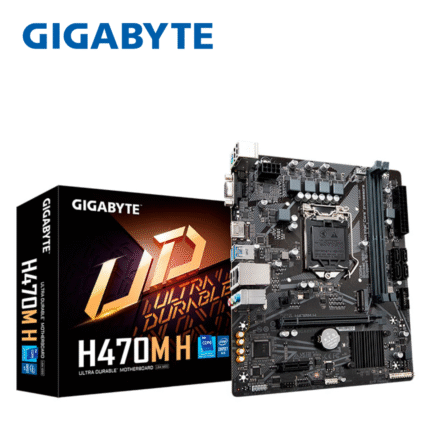 Gigabyte Placa Madre H470M H, Rev 1.0, Chipset H470, Socket LGA 1200 | H470M-H